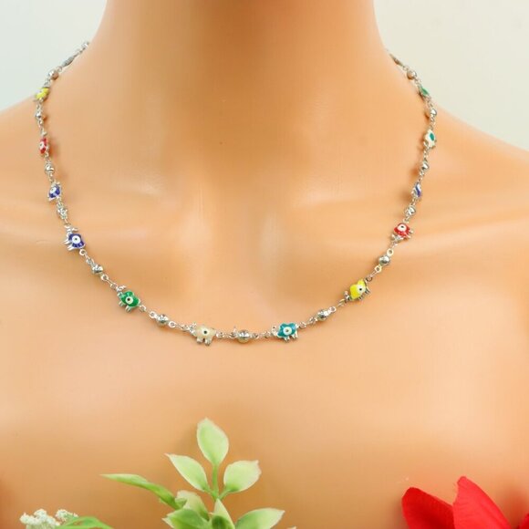 "New Beautiful Design Necklace Chain for Women/Girls, Gift, N856 - Picture 3 of 10